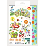 Dots4Fun Coloring Card - Farm Animals