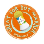 Dots4Fun Coloring Card - Farm Animals
