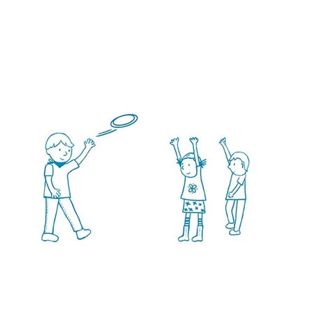 Disc frisbee Djeco, Héroe en vuelo