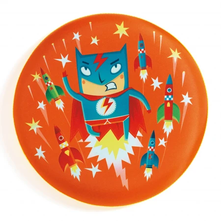 Disc frisbee Djeco, Héroe en vuelo