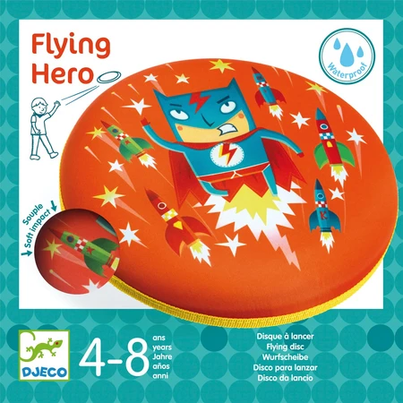 Disc frisbee Djeco, Héroe en vuelo