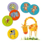 Djeco jungle dieren memory spel