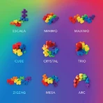 HEXEL Spectrum - Giocattoli fidget creativi