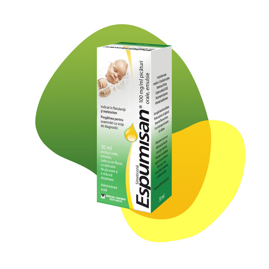 Espumisan 100 mg drops, 30 ml, Berlin-Chemie