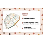 Parapluie Djeco pour adultes, fleurs colorées