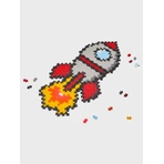 Puzzles numéricos Plus-Plus, 500 piezas, Rocket