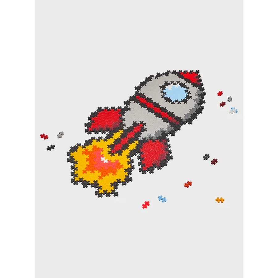 Puzzles numéricos Plus-Plus, 500 piezas, Rocket