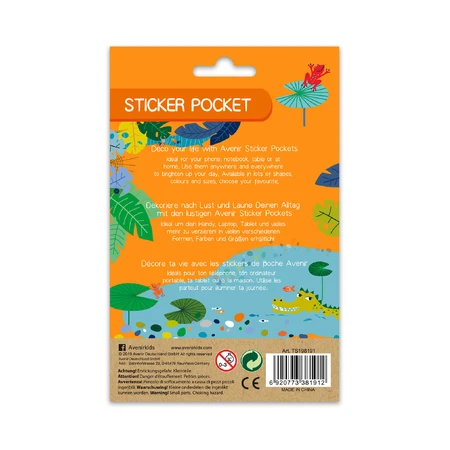 Jungle stickerset