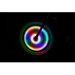 Schlauchförmige LED-Lichter für Fahrradräder, SpinBrightz, multicolor