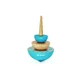 Blue Geom wooden thir desk, Svoora