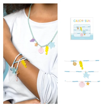 Shelley pendant bracelets - Set of 3