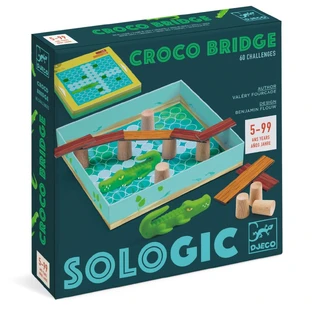 Gra logiczna Crocodile Bridge, Djeco