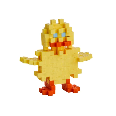Juego de construcción Plus-Plus, tubo 100 piezas, Pollo