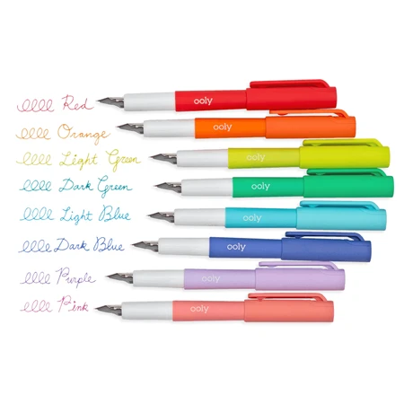 Set van 8 Color Write-pennen