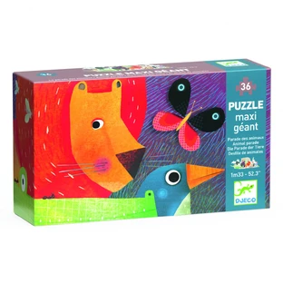 Djeco gigantyczne puzzle Parada zwierząt