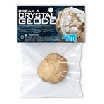 Mini esperimento - rompere un geode (cristallo)