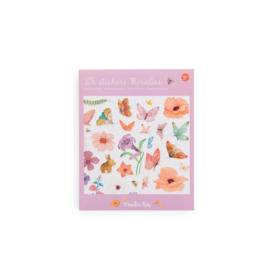 Herpositioneerbare stickers, Moulin Roty