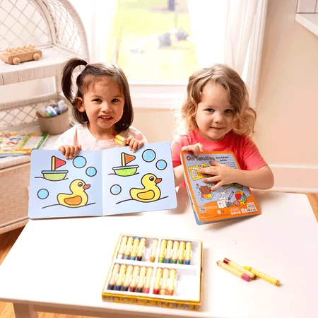 Carte de colorat cu contur reliefat - Our Vacation