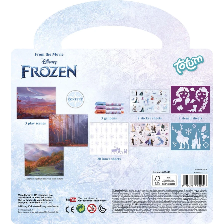 Disney Frozen creatief activiteitenboek