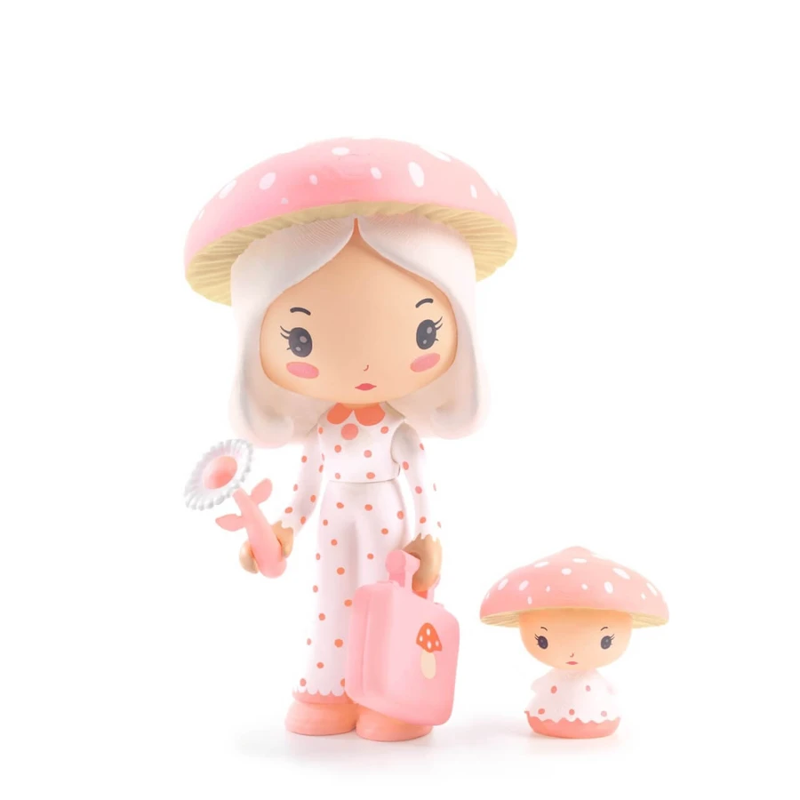 Tinyly Amy & Mushy actiefiguurtje, Djeco