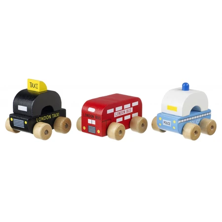 Set Londoner Fahrzeuge, Orange Tree Toys