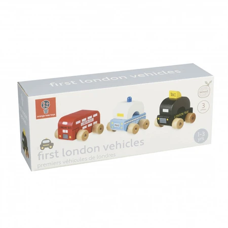 Set Londoner Fahrzeuge, Orange Tree Toys