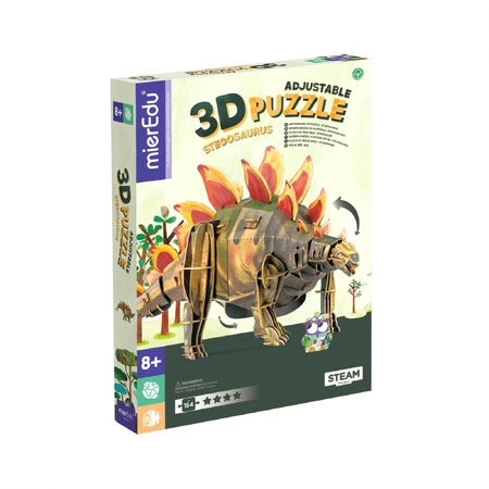 Regulowane puzzle 3D - STEGOSAURUS (deluxe): ceny i cechy