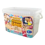 Vormbaar sensorzand in een doos - naturel, 5 kg