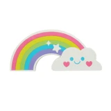 Regenbooggeurradiator