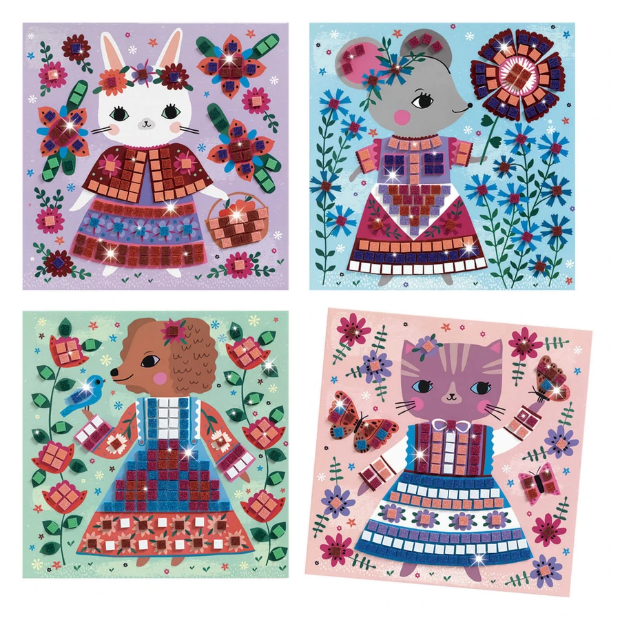 Mosaico Djeco, Animali domestici