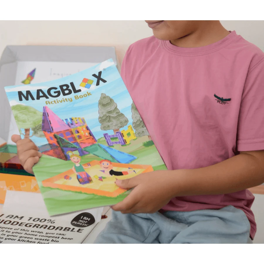 Activiteitenboek voor magnetische constructiesets