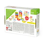 Holzbalance Mosaik - Regenbogen 24 Stück