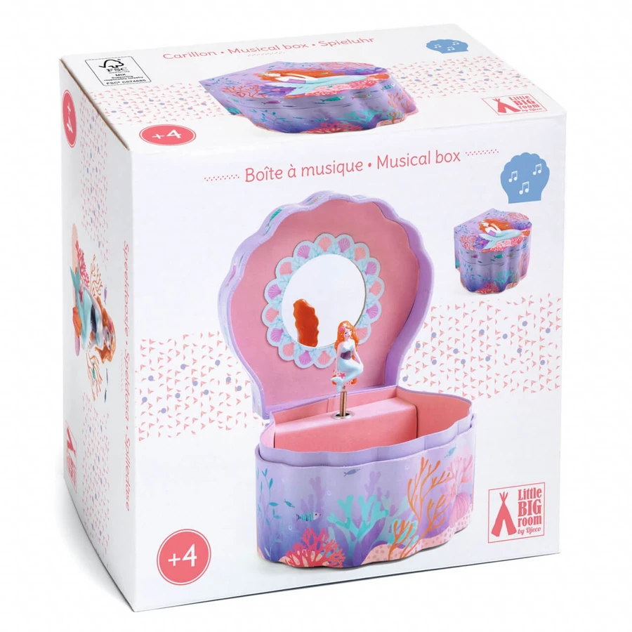 Mermaid music box