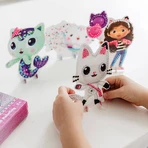 Set creativo 3 in 1, braccialetti con ciondoli, pastelli spray e pittura a diamante, Casa delle bambole di Gabby