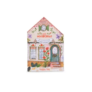 Coloring book with stickers Les Minouchkas, Moulin Roty