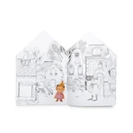 Coloring book with stickers Les Minouchkas, Moulin Roty
