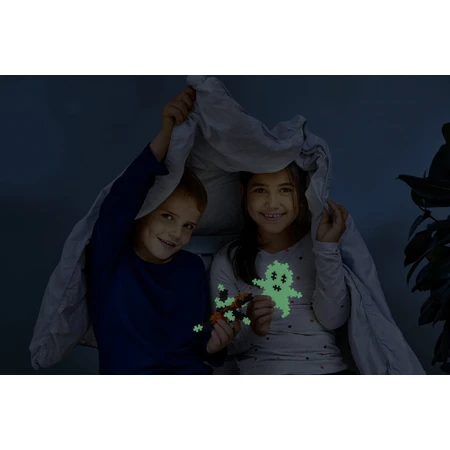 Plus-Plus Glow in the Dark educatieve bouwset, 3000 stukjes voor STEM-activiteiten en creatieve ontwikkeling