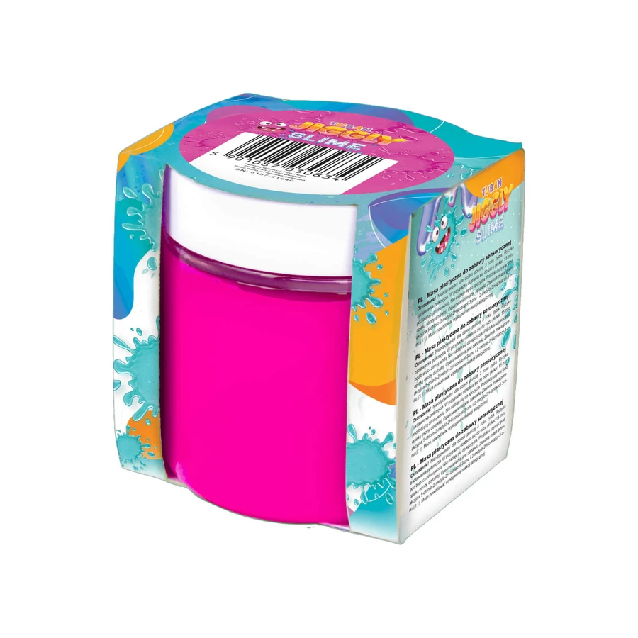 Slijm in JIGGLY SLIME blikje - parelroze, 100 g