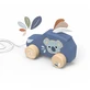 Speedy Monkey houten trekauto