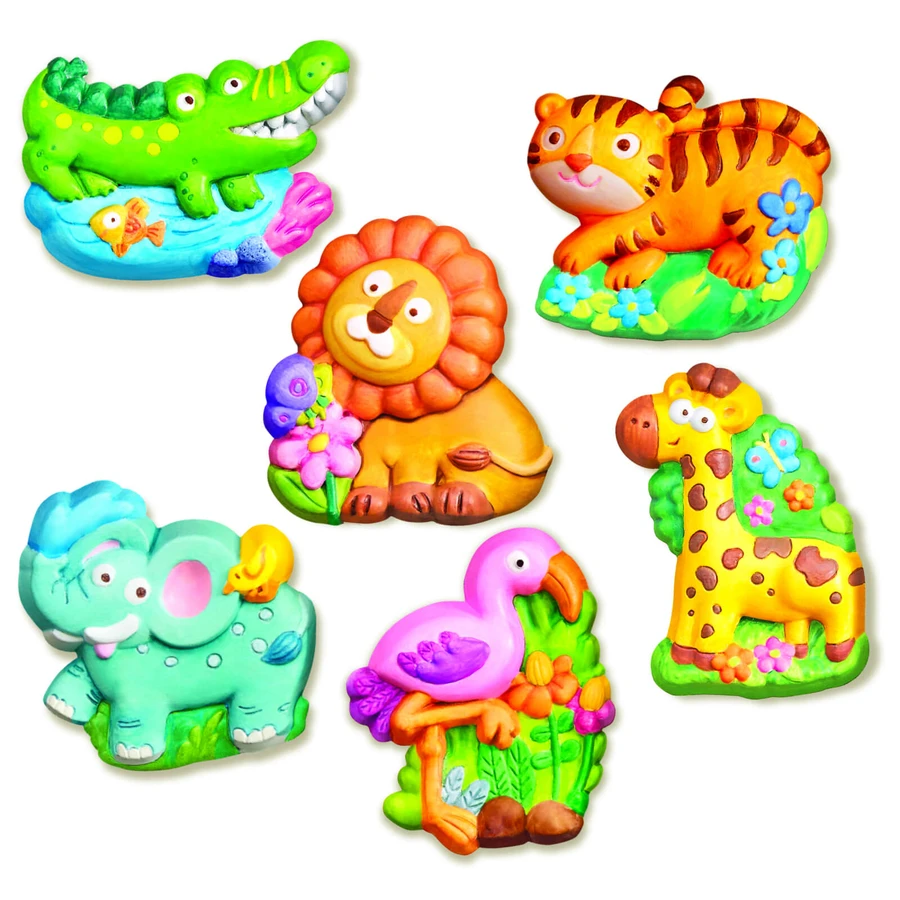 Creatieve workshop boetseren en schilderen - Dierentuindieren