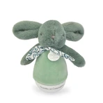 Candela musicale coniglietto, 16 cm, verde
