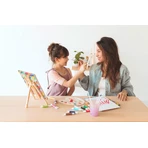 Estuche de pintura acrílica Paintology, 12 colores clásicos y 2 pinceles