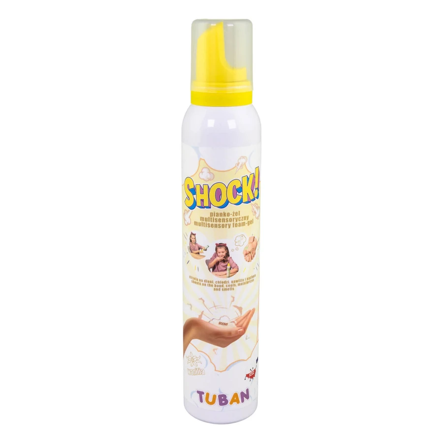 Gel spumant multisenzorial - ŞOC! – VANILIE 200 ml