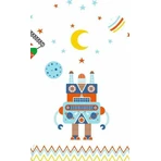 Kleurrijke paraplu Djeco Roboti