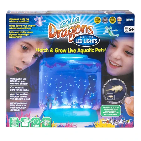 STEM Education Set - AQUA DRAGONS® Habitat Underwater World - Acuario LED Deluxe