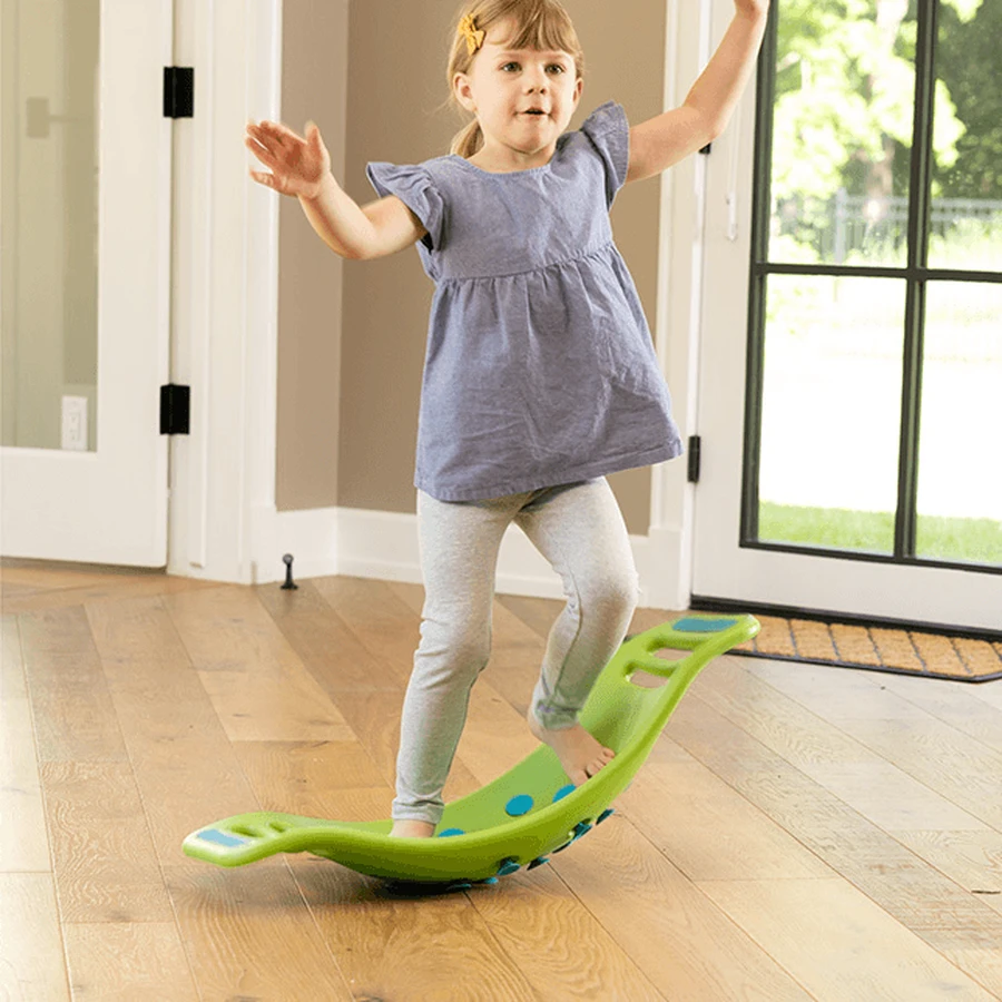 Teeter Popper - evenwichts- en funspeelgoed, groen