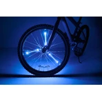 Lumini tubulare LED pentru roți bicicletă, SpinBrightz, albastru