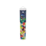 Plus-Plus bouwpakket, tube 240 stukjes, Glow Mix, fluorescerende kleuren