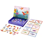 Jeu de puzzle magnétique - Le monde des dinosaures