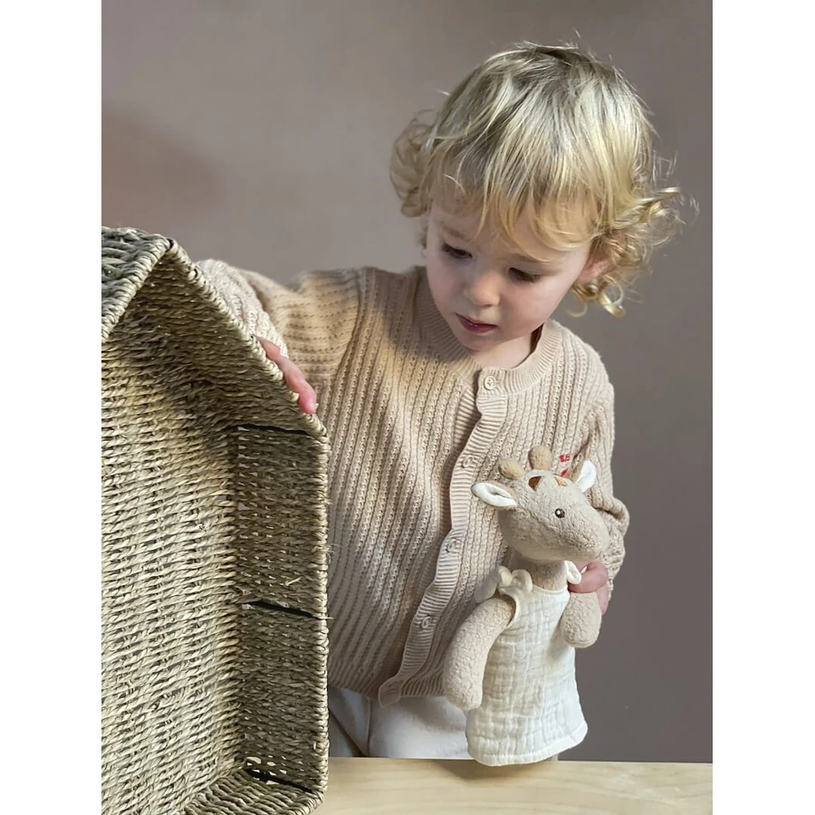 Little giraffe Leoni in organic cotton, Egmont Toys